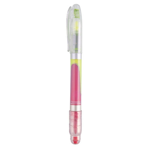 MARCADOR DOBLE FUCSIA/AMARILLO "WICKY"