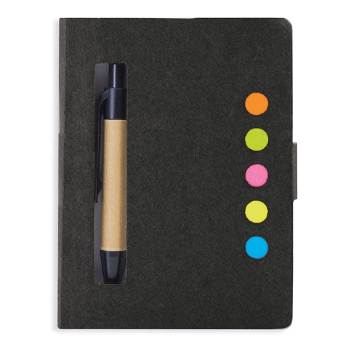 LIBRETA RECICLADA STILY NEGRA